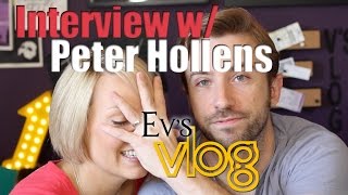 Interview with Peter Hollens  Evs Vlog [upl. by Anauqes]