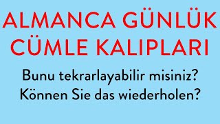 7 Können Sie das wiederholen Bunu tekrarlayabilir misiniz [upl. by Woodhead]