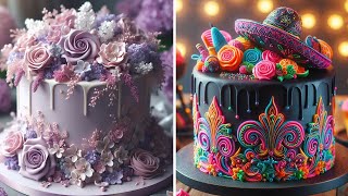 999 Oddly Satisfying Cake Decorating Compilation  Awesome Cake Decorating Ideas  So Tasty Cake [upl. by Namad]