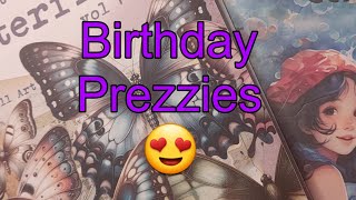 Come see what prezzies i received for my Birthday 🥳🤗💕 [upl. by Arabele409]