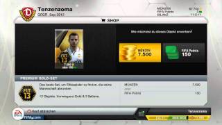 Let´s Play Fifa 13  Ultimate Team 6  Gold Pack Opening  10 x 75 k [upl. by Coleen662]