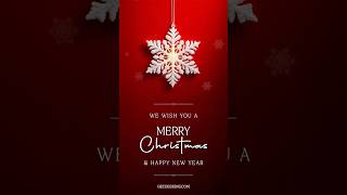 🎄 FREE HD amp 4K Christmas amp New Year Wallpapers amp Greetings 🎅✨” christmaswishes christmasposter [upl. by Athenian]