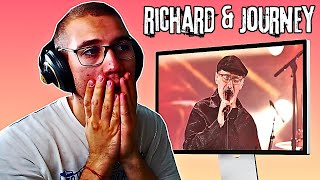 Reacting To Richard Goodall  Dont Stop Believing amp Neal Schon amp Members of Journey Finale AGT 2024 [upl. by Llerol]