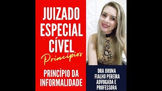 JEC  Princípio da Informalidade [upl. by Emery]