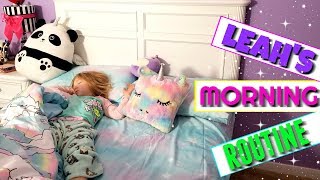 LEAHS MORNING ROUTINE [upl. by Phoebe472]