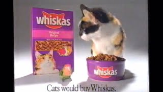 1993 Whiskas Cat Food quotRead My Beakquot Commercial [upl. by Eelamme]