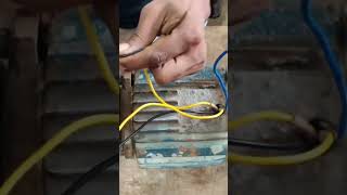 How to change motor direction of rotation connection  motor anticlockwiseclockwise connection [upl. by Selinski]