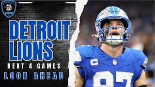 Detroit Lions CRUCIAL Future Games to Watch [upl. by Willcox]