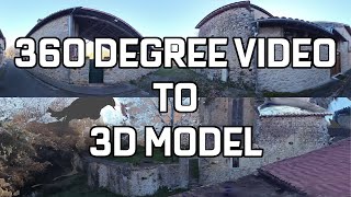 How to transform any 360degree video into 3D using photogrammetry [upl. by Oiralednac]