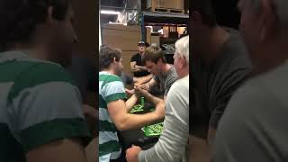 Yusef Wilson vs Wade Roberts 2022 supermatch armwrestling devonlarratt biceps [upl. by Odlanyar]