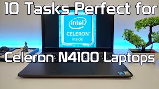 10 Things You Can Do with the Cheapest New Celeron N4100 Laptop  Umax VisionBook N15G Plus [upl. by Tedi]