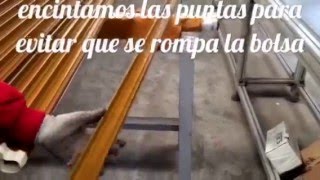 Proceso Imitación Madera en el Aluminio [upl. by Enait310]