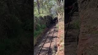 3265 climbing the bank between Thirlmere and Couridlah nswtrains train 3265 thirlmere thnsw [upl. by Ramedlaw]