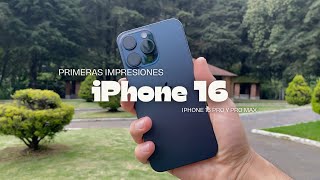 iPhone 16  Primeras impresiones y opinión [upl. by Lahtnero92]