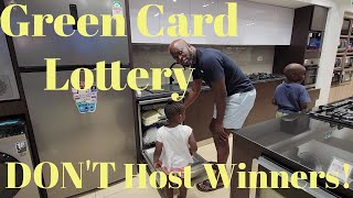 GREEN Card Lottery Season is Here Why HOSTING a Lottery Winner May Not Be For You [upl. by Torey]