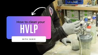 How to clean your HVLP paint sprayer after use [upl. by Shorter]