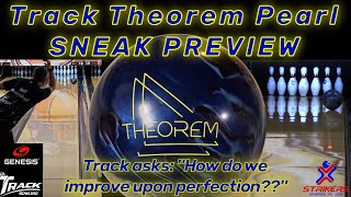 Track Theorem Pearl Bowling Ball Sneak Preview  More backend snap on one of 2023s best releases [upl. by Hallee]