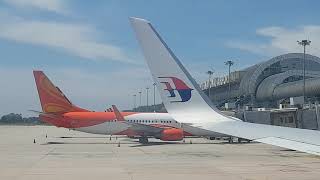 Malaysia Airlines MH Domestic Flight Boarding at Penang International Airport PEN Lapangan Terbang [upl. by Arem]