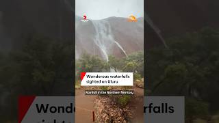 Wonderous waterfalls sighted on Uluru [upl. by Eseenaj841]