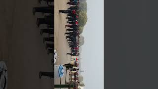 Central Zone drill team practicing at Cariappa Parade Ground New Delhi Cantt rdc2024 [upl. by Nayrbo]