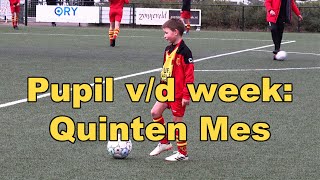 Pupil van de week Quinten Mes [upl. by Gwenn]