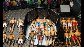 UFC FIGURES ULTIMATE TEAM FANTASY DRAFT [upl. by Yekram352]