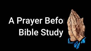 A Prayer Before Bible Study [upl. by Toille]