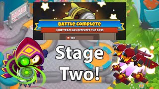 Btd6 Boss Rush 11 170 Pops Stage Two  Dreadbloon [upl. by Htennek]