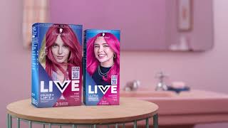 Schwarzkopf Live Power of Colour 15s [upl. by Kinna]