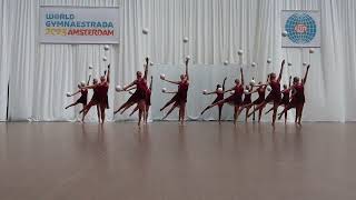 Gymnaestrada 2023GP11SuéciaMalmoflickorna [upl. by Nivloc]