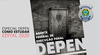 Plano de estudos  Como estudar para o DEPEN 2020  Daniel Sena [upl. by Ydaf]