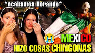 🇲🇽 ESPAÑOLAS REACCIONAN a EL DÍA QUE MEXICO HIZO COSAS CHINGONAS 😱 ACABAMOS LLORANDO [upl. by Kcirre]