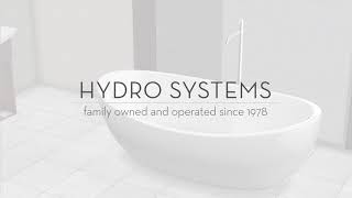 Hydro Systems  Freestanding Thermal Air Bathtub Installation Guide [upl. by Solram]