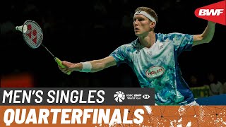 Kumamoto Masters Japan 2023  Viktor Axelsen DEN 1 vs Jonatan Christie INA 6  QF [upl. by Farmann]