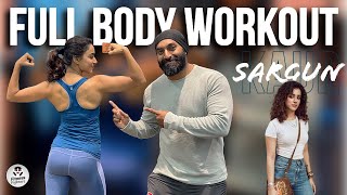 Full Body Workout for Women’s ft SargunKaurOfficial FitnessFighters [upl. by Yauq660]