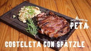 Costeleta con Spätzle [upl. by Yslek]