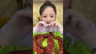 🎧🍽️ ASMR MUKBANG Sizzling 삼겹살 with Crunchy Sounds and Spicy Flavour Explosion 🌶️🔥🥓 mukbang short [upl. by Codding657]