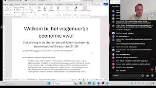 Examen vragenuurtje VWO economie [upl. by Sivatco]