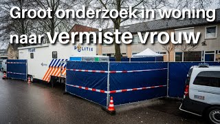 Grootschalig onderzoek in Zevenaarse woning naar vermiste vrouw [upl. by Eetsirhc]