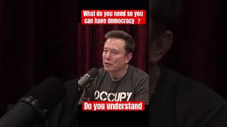 Elon’s democracy statement [upl. by Odrawde547]