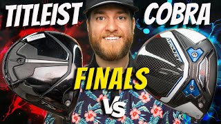 Driver Bracket 2023 FINALS  Titleist TSR3 vs Cobra Aerojet LS [upl. by Sessylu]