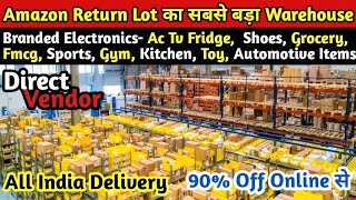 90 Off Amazon Flipkart Return Lot Delhi Electronics items Surplus Solution High Profit Business [upl. by Burkitt]