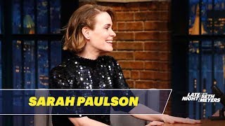 Sarah Paulson Dishes on Her Friendship with Rihanna [upl. by Oirazan]