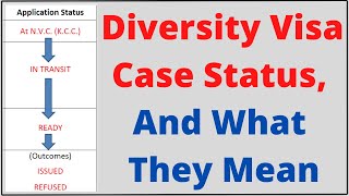 Diversity Visa Case Status and What They Mean [upl. by Merlina710]