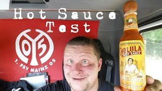 ✔HOT SAUCE TEST ☆ Cholula Chilli Garlic ☆ German [upl. by Anorahs200]