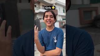 Boys VS Girls 😅😂 Part3 shorts funny youtubeshorts [upl. by Pearse]