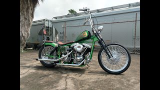 1979 Custom Harley Shovelhead Bobber Build [upl. by Alih732]