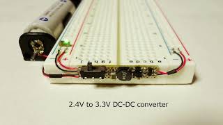 33V Breadboard Power Supply with NiMH Battery [upl. by Waly475]