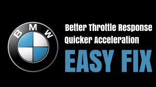 How To Reset Throttle Body Sensor On A BMW E60  E61 Auto For Better Response amp Acceleration [upl. by Clarie]