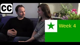 Laurens Esperanto week 4 Chat in Esperanto [upl. by Anyk]